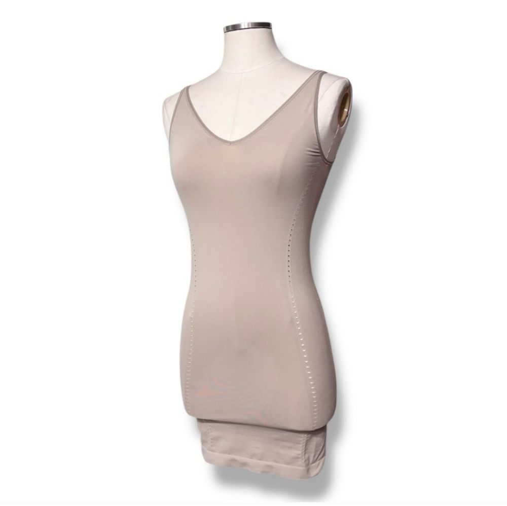 SPANX Beige Shapewear SlipLightweight and Smoothing: Provides gentle